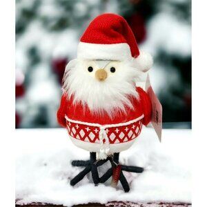New Featherly Friends Santa Bird Koselig Claus Christmas Holiday Wondershop 2022
